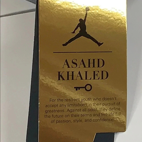 Boys Nike Jordan Basketball Shorts Asahd Khalid Limited Edition NWT - Picture 6 of 8
